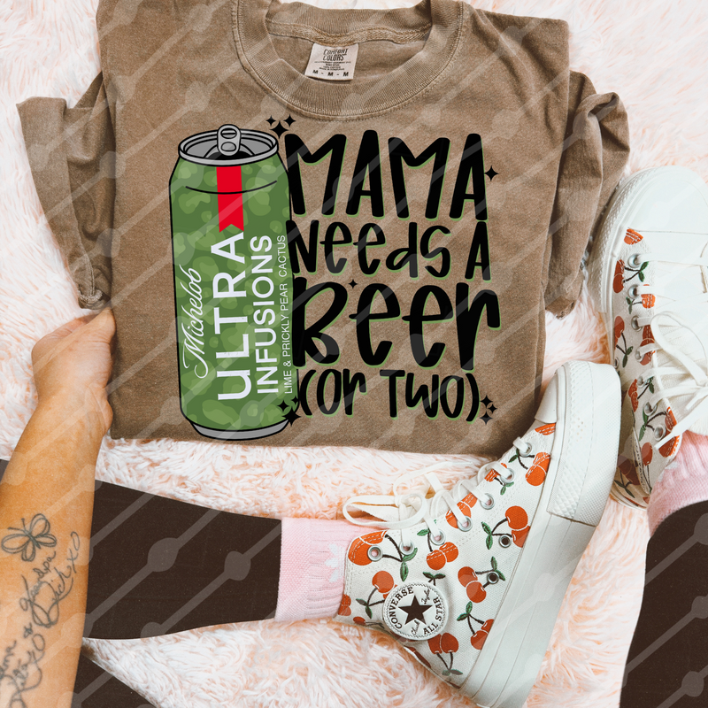 Mama needs a beer (or two)- michelob ultra