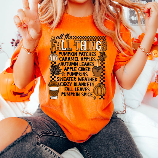 All the fall things