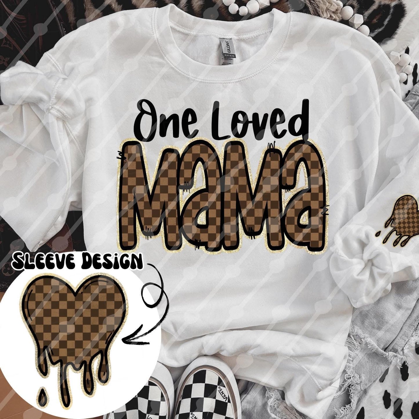 One loved mama (sleeve)