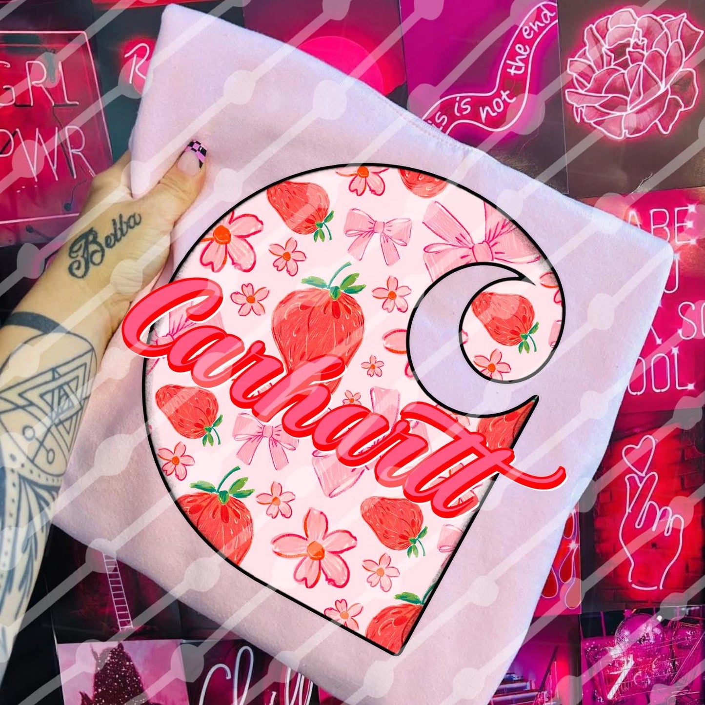 Pink Strawberry Carhartt