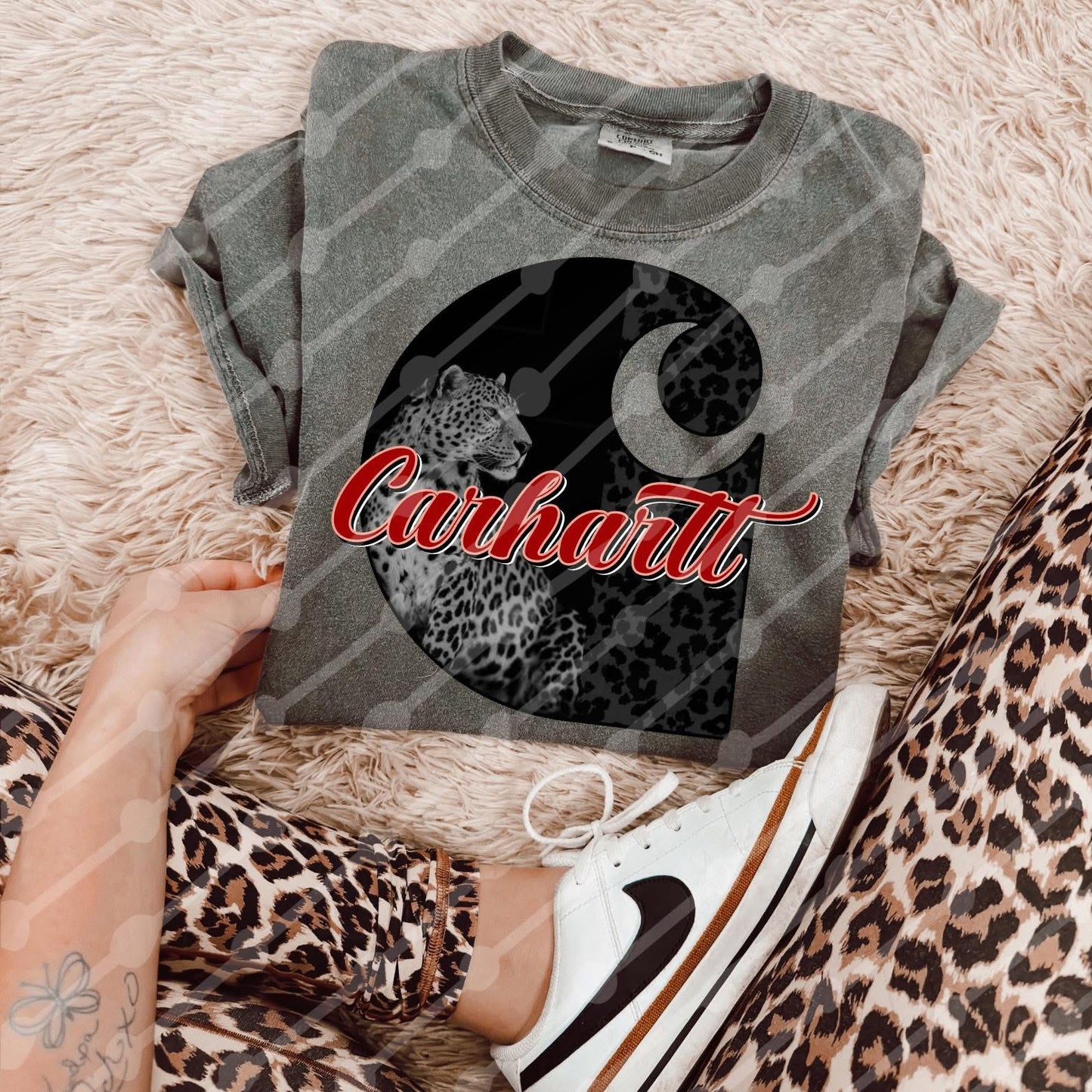 Black Leopard Carhartt