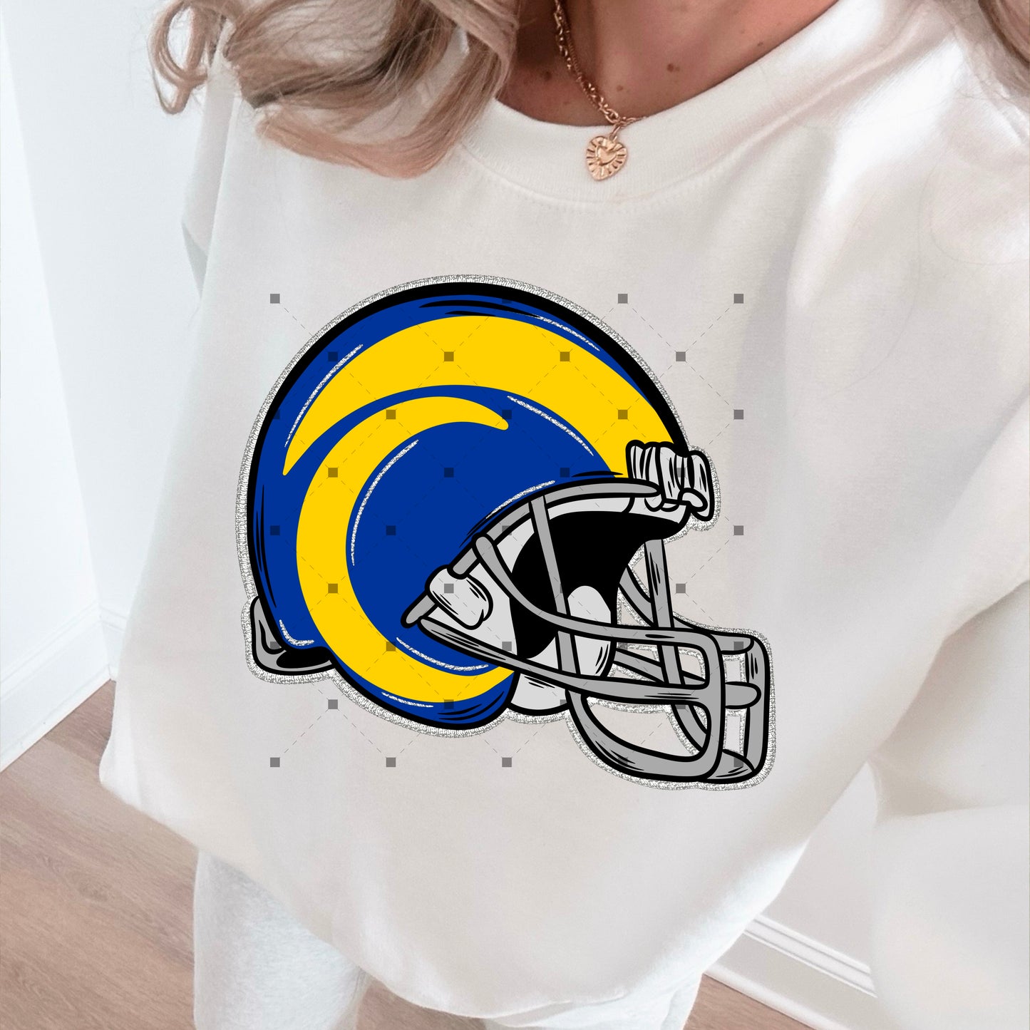 Los Angeles Rams Large Helmet