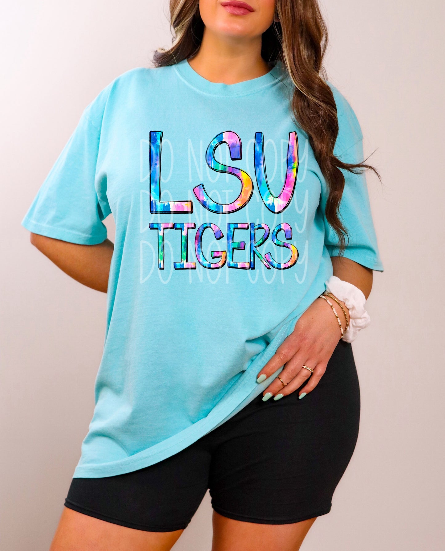 Watercolor LSU tigers