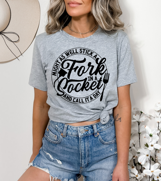 Might as well stick a fork-black