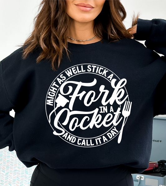 Might as well stick a fork-white