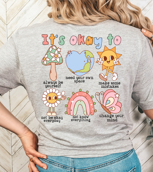 It's Okay To - Back