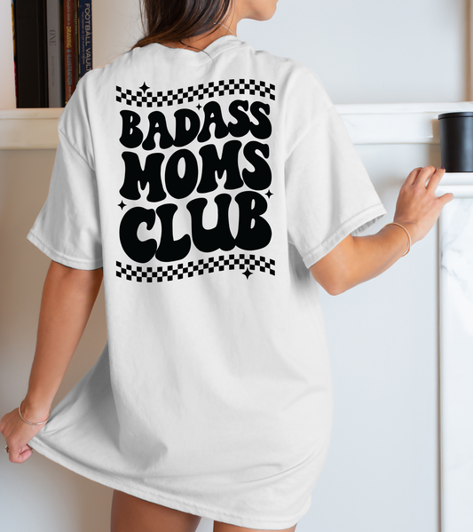 Badass mom's club, black-back