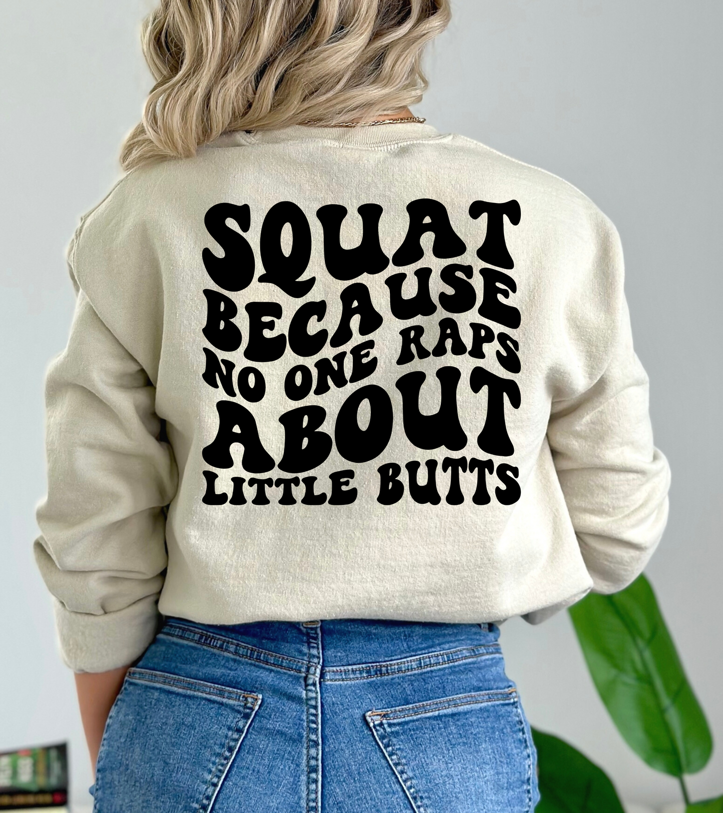 Squat because no one raps-back