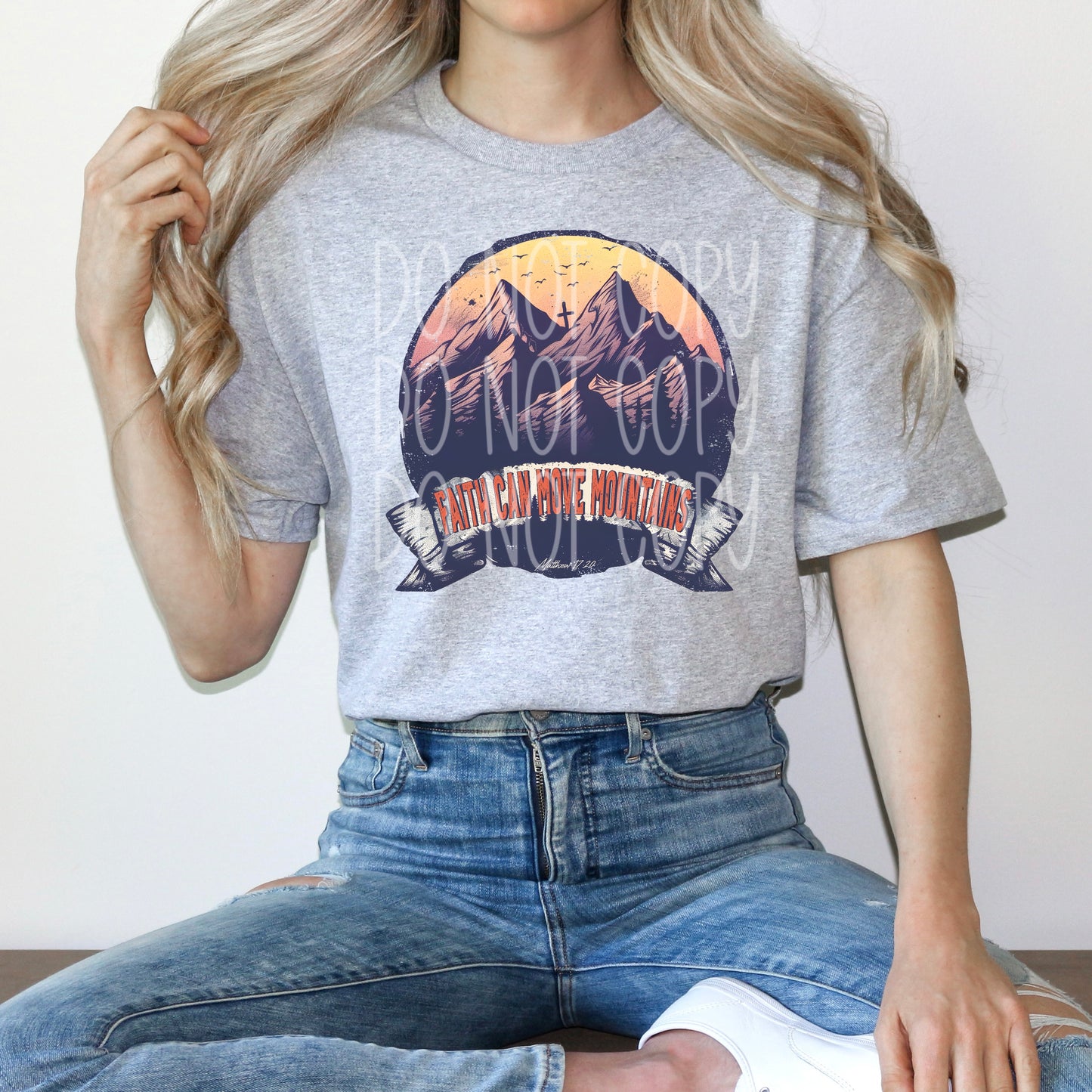 Faith can move mountains