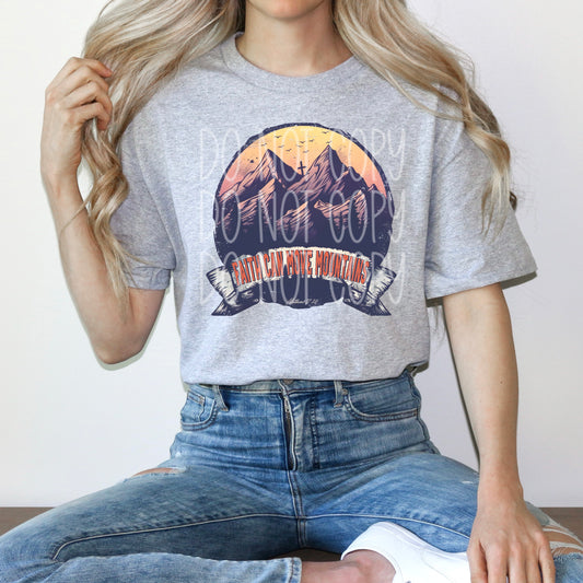 Faith can move mountains