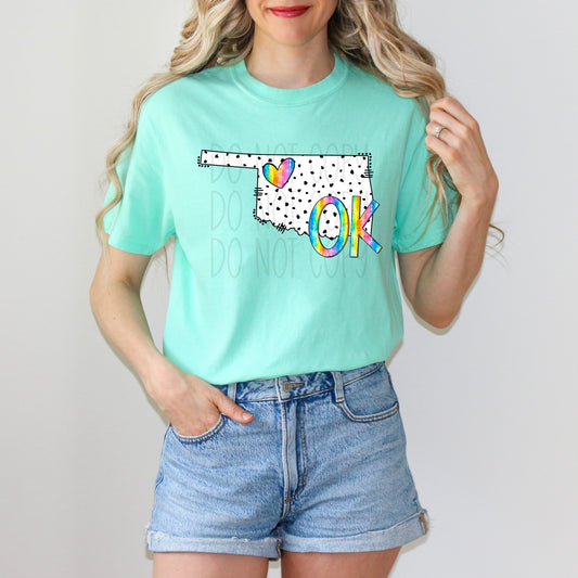 Oklahoma (Dots)