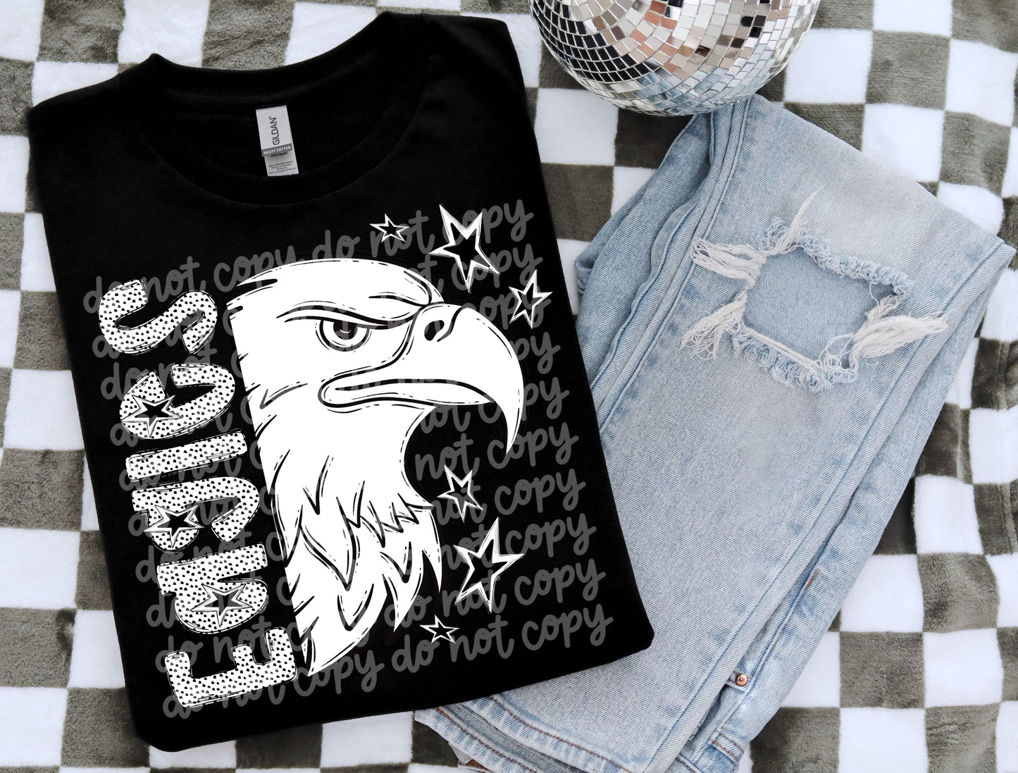 Black and White Eagles