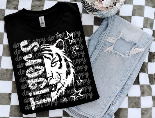 Black and White Tigers