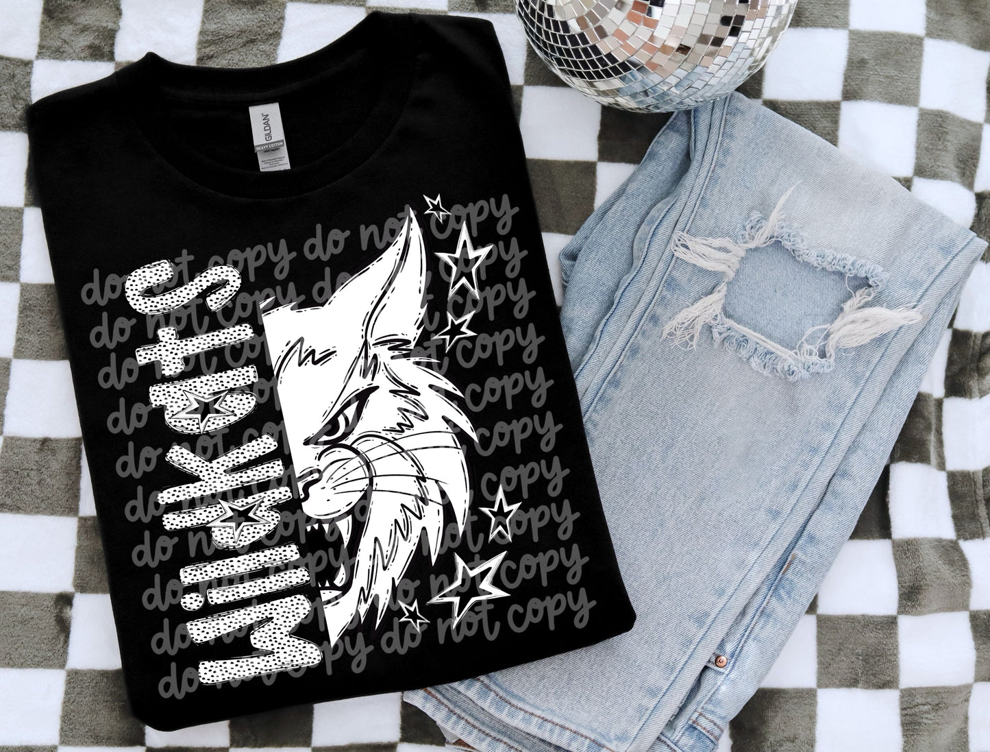 Black and White Wildkats