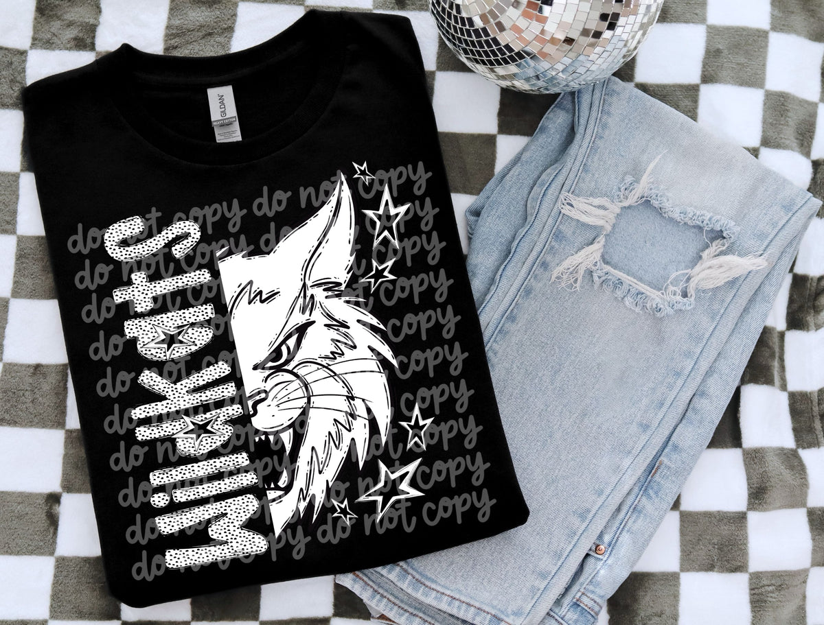 Black and White Wildkats