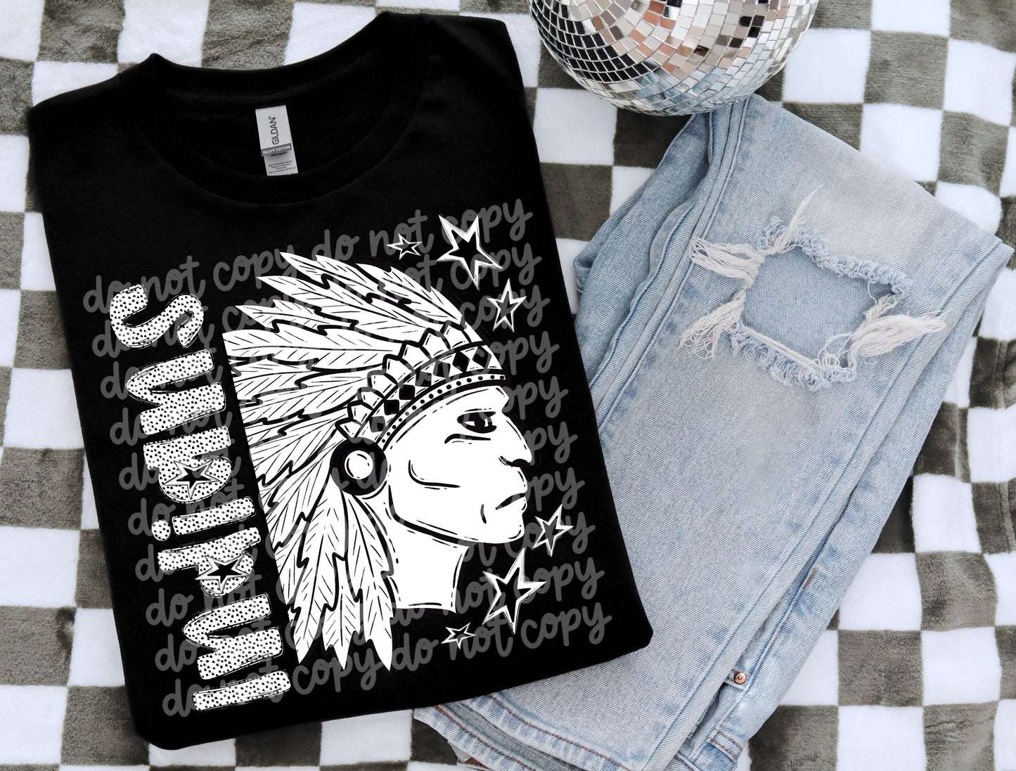 Black and White Indians