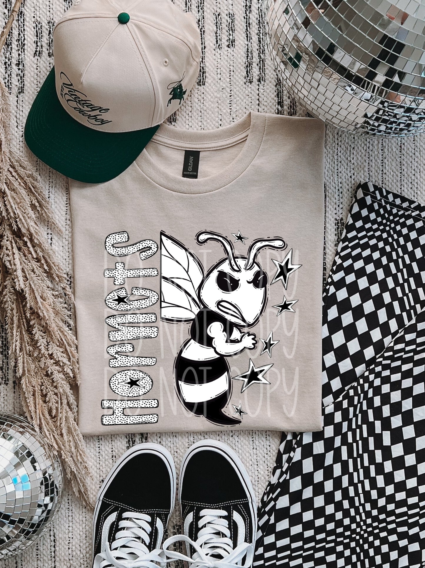 Black and White Hornets