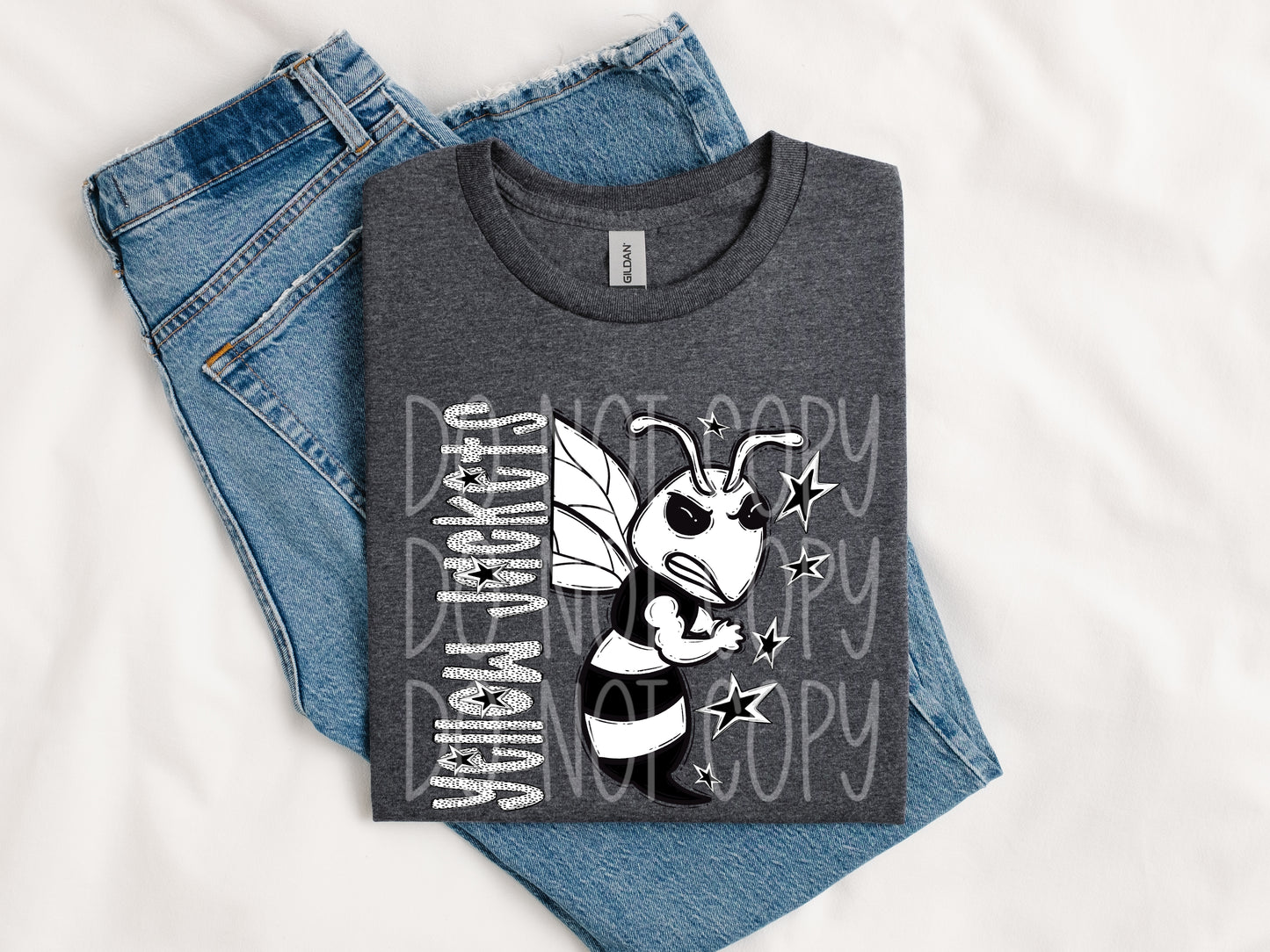 Yellow Jackets (bw dots)