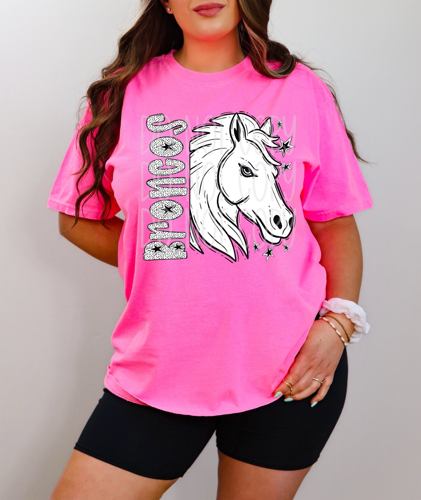 Black and White Broncos