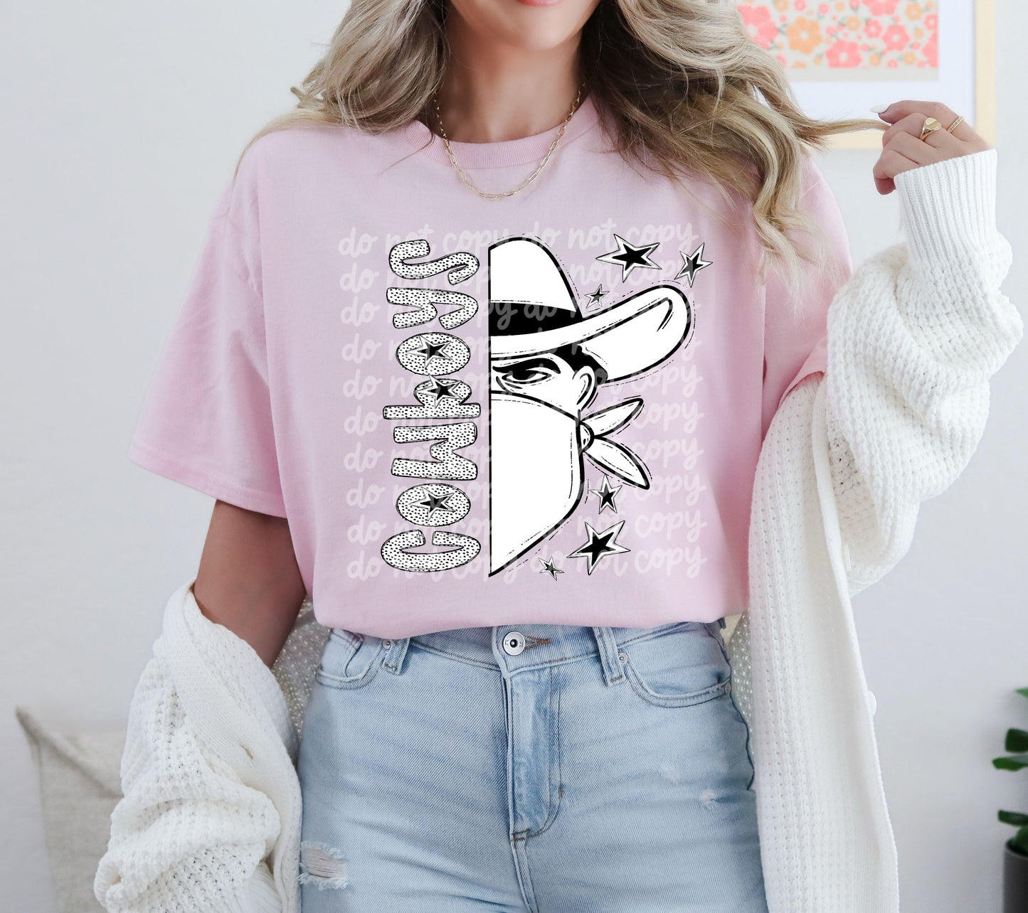 Black and White Cowboys