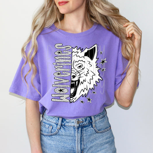 Black and White Wolverines