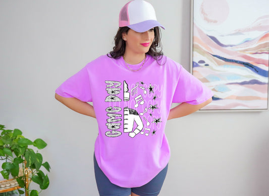 Game Day Band (bw dots)