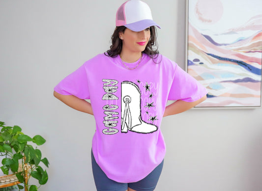 Game Day Drill Team (bw dots)