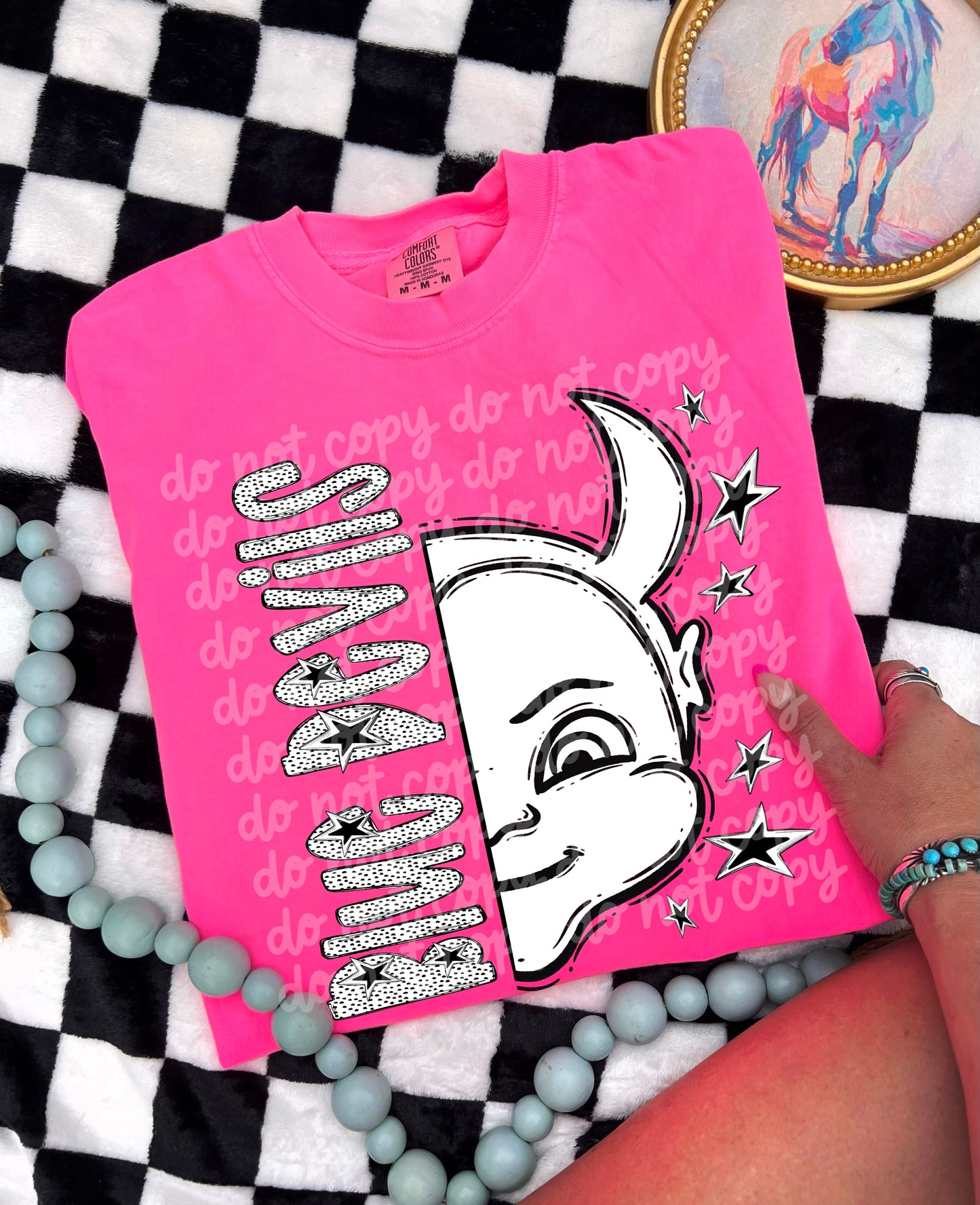 Black and White Blue Devils