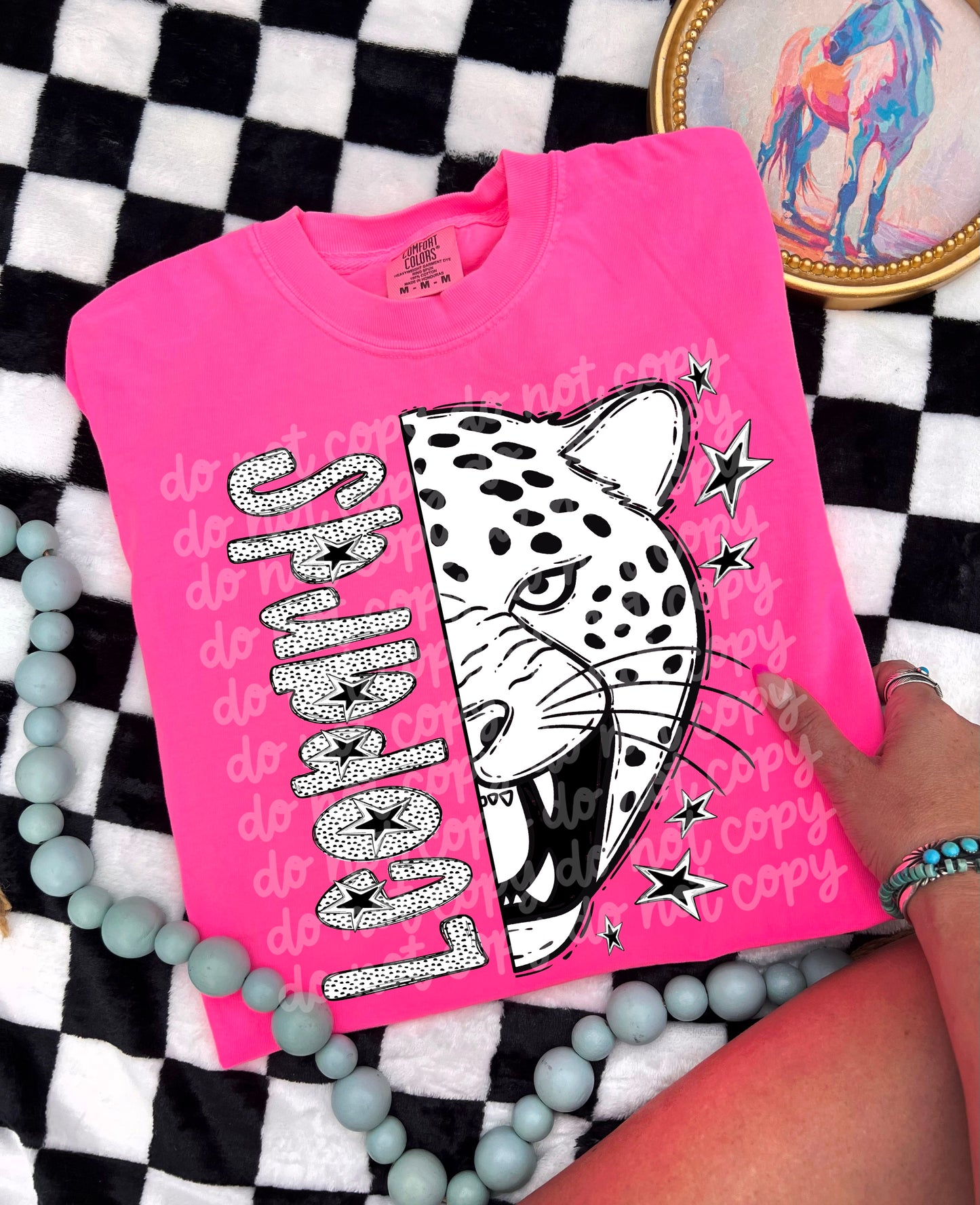 Black and White Leopards