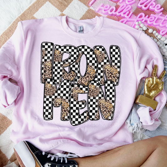 Iron Men Checkered Cheetah
