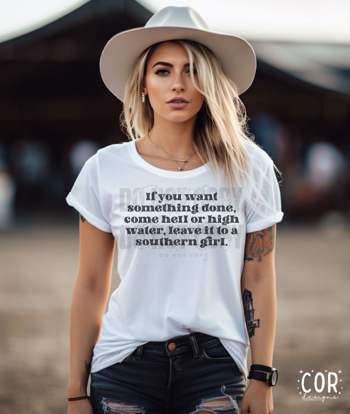 If You Want Something Done, Come Hell Or Hight Water, Leave It To A Southern Girl
