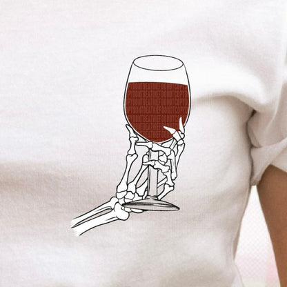I Give Into Wine Pressure (POCKET)- DTF Transfer