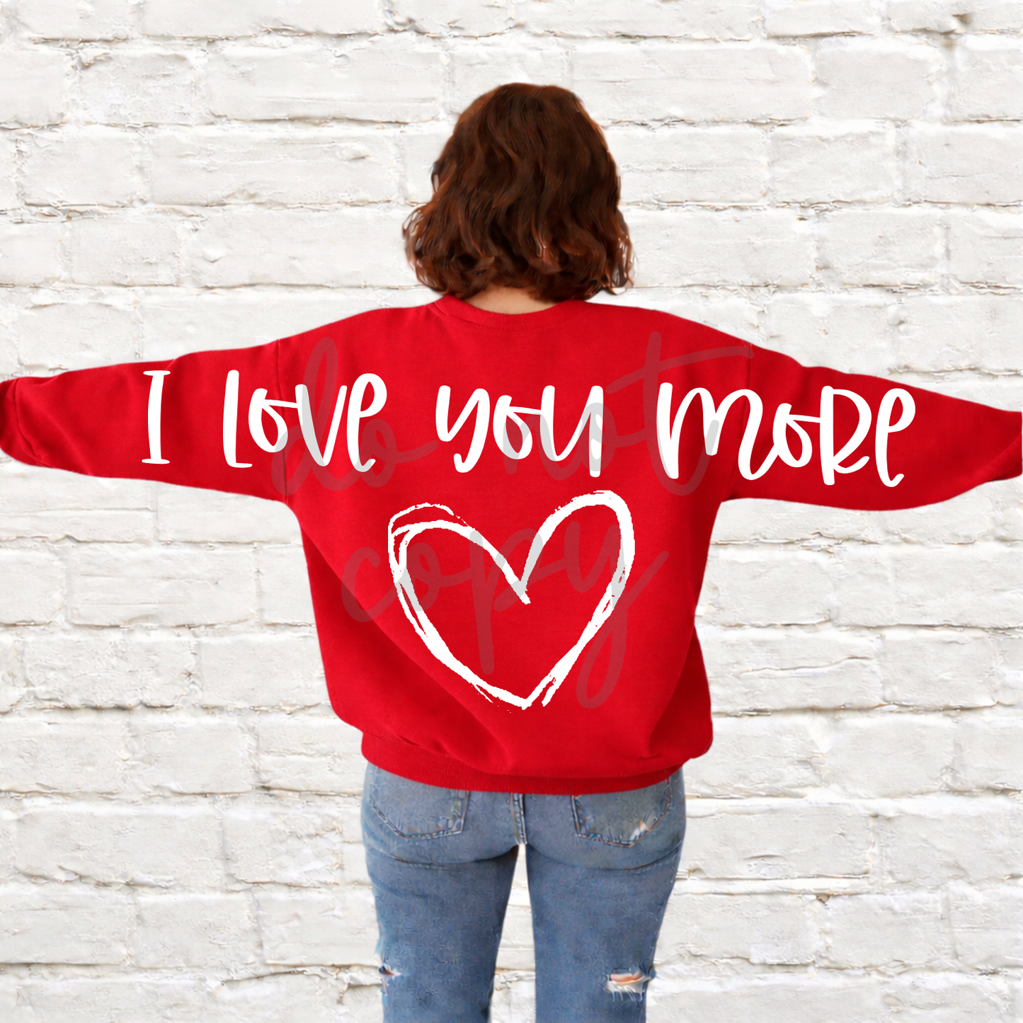 I LOVE YOU MORE (HEART ONLY)