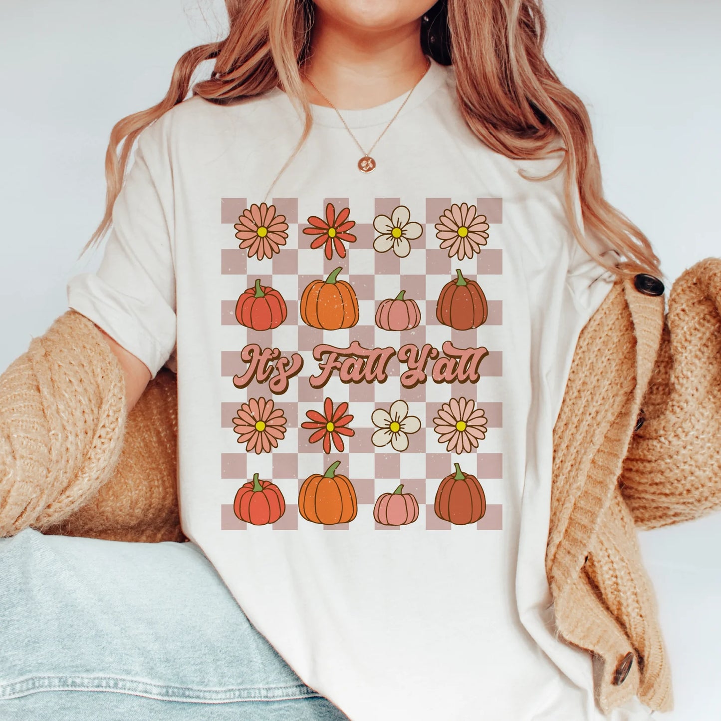 It's fall y'all checkered