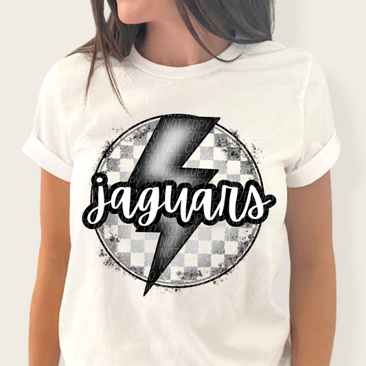 Jaguars Checkered Bolt