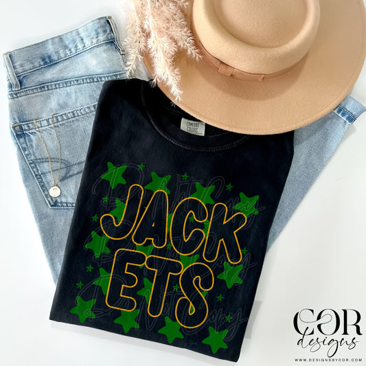 Jackets Green Stars