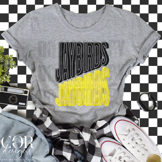 Jay Birds Black And Yellow