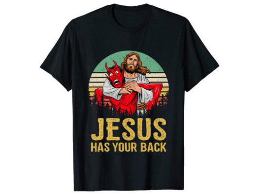 Jesus has your back
