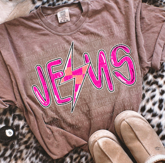 Jesus Checkered Bolt