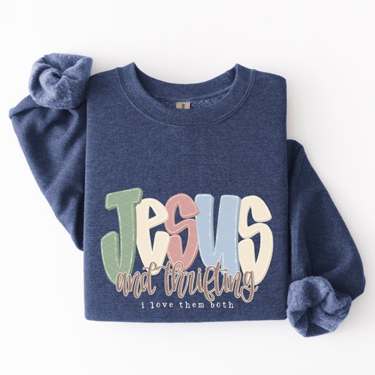 JESUS AND THRIFTING I LOVE THEM BOTH