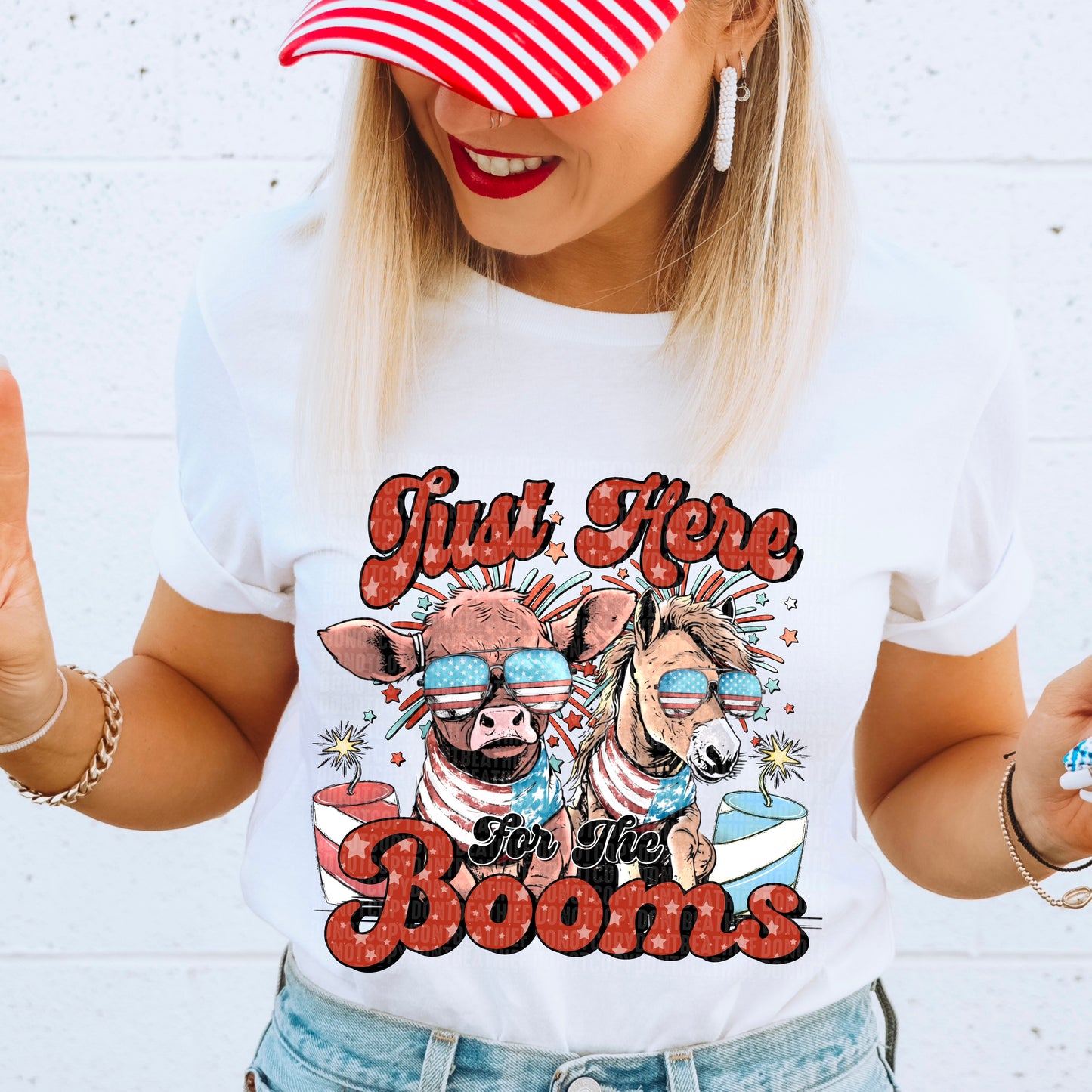 Just Here For the Booms - DTF Transfer