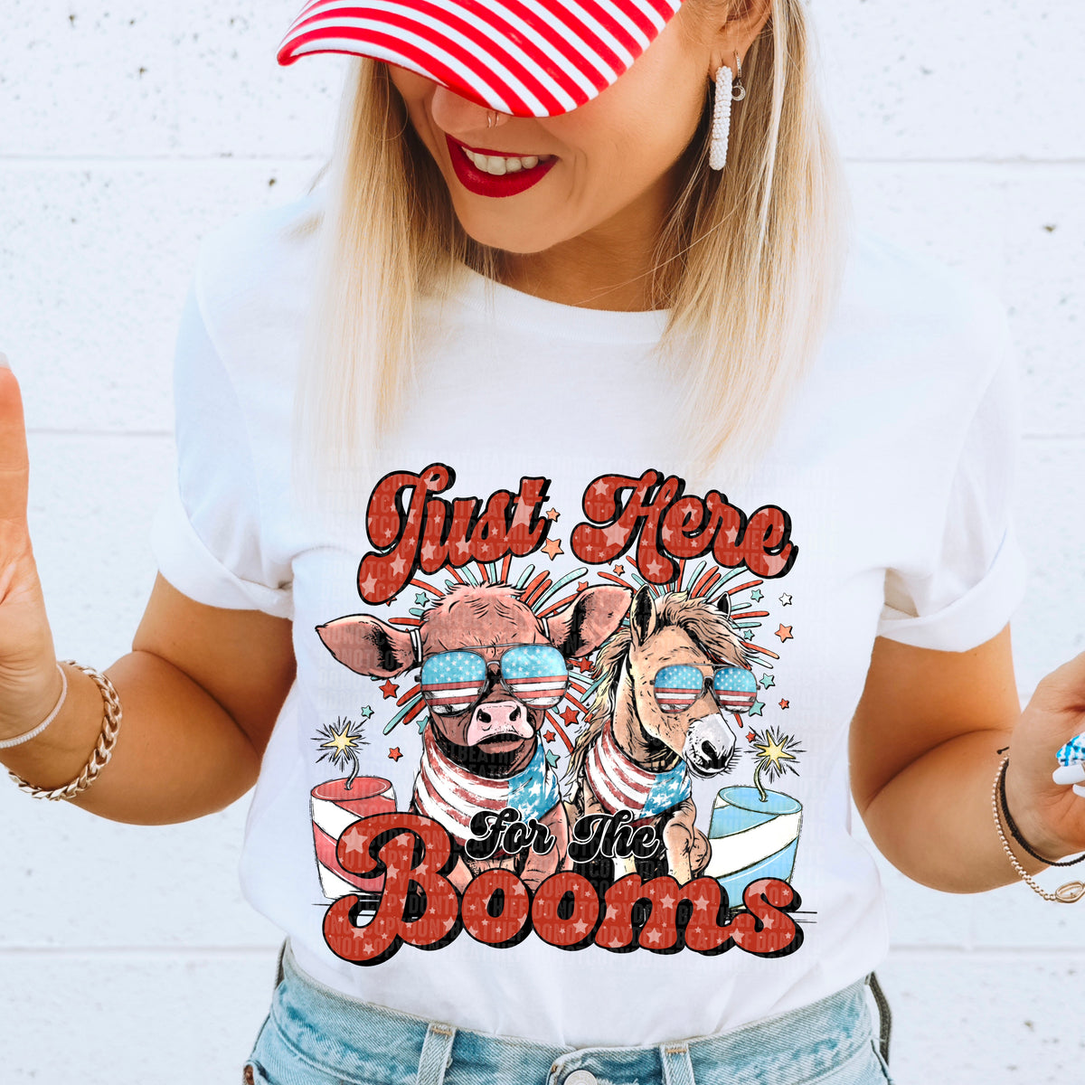 Just Here For the Booms - DTF Transfer