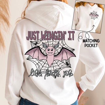 Just Wingin' It POCKET - DTF Transfer