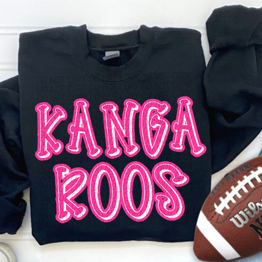 Kangaroos Pink