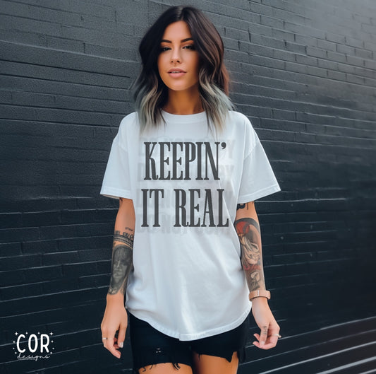 Keepin' it real