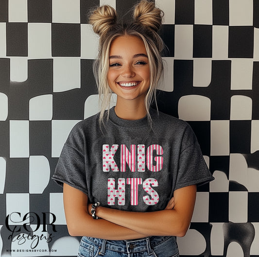Knights Heart Letters
