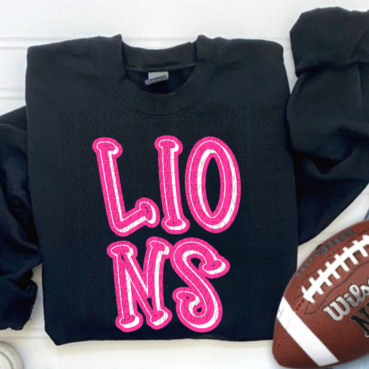 Lions Pink