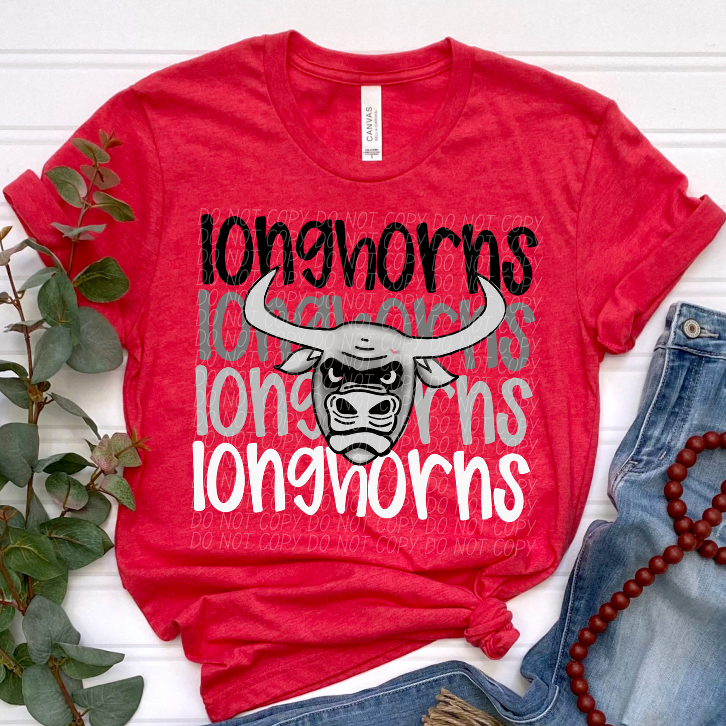 Longhorns Faded Stack