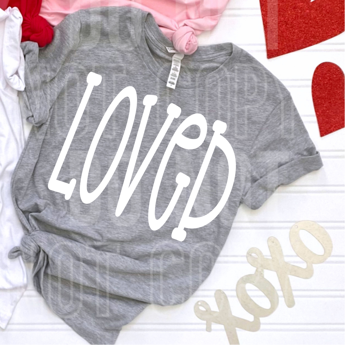 LOVED (WHITE FONT)