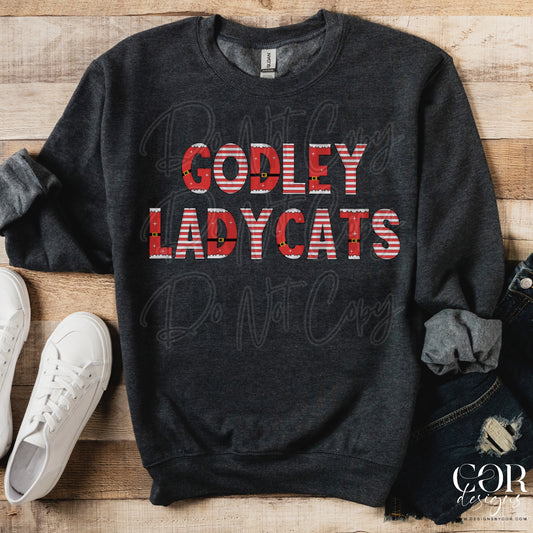 Godley Lady Cats (Santa Print)